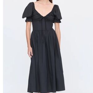 Hill House The Ophelia Dress size XS black never worn no tags